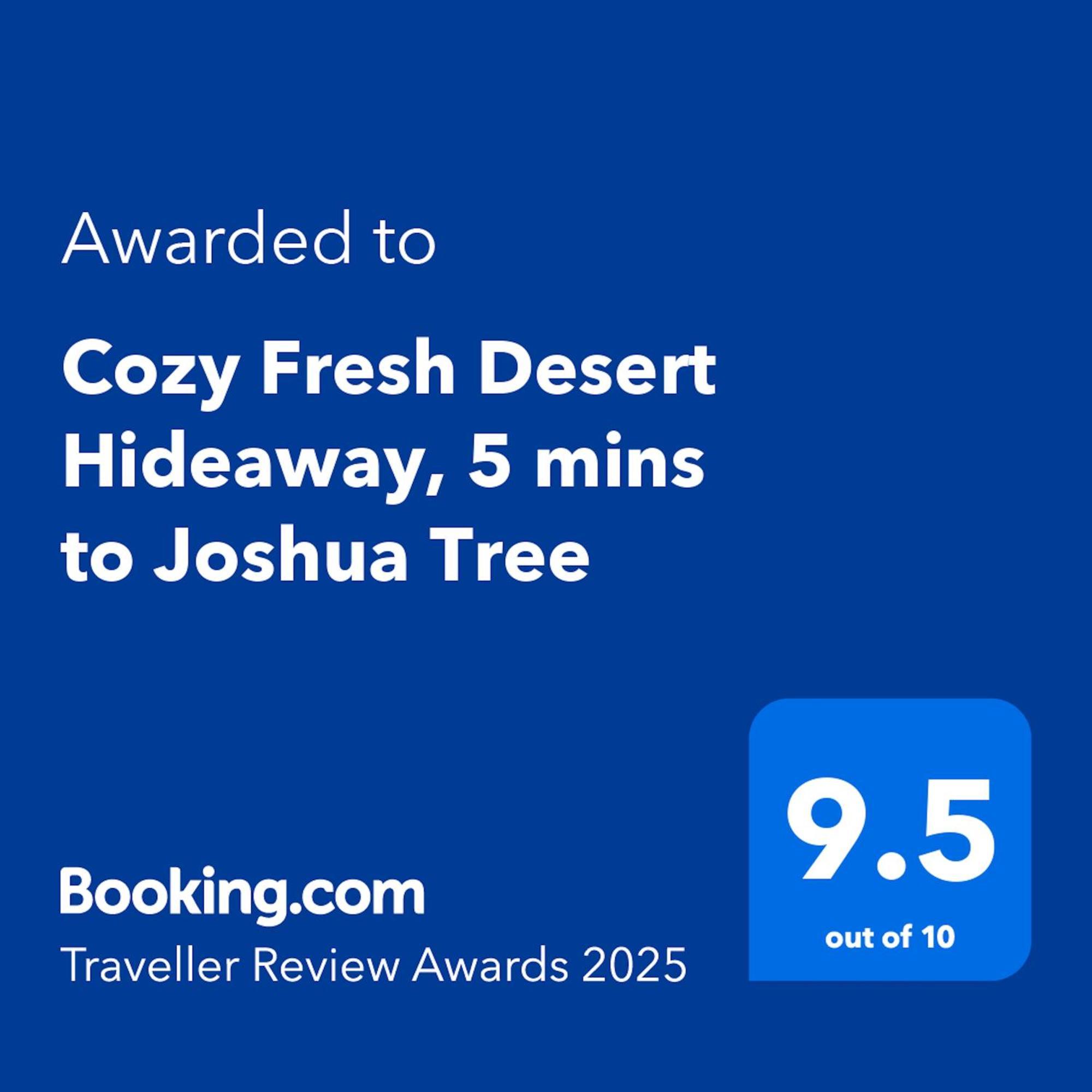 Cozy Fresh Desert Hideaway, 5 Mins To Joshua Tree 二十九棕榈村 外观 照片